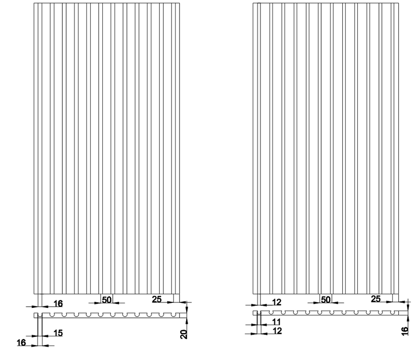 Highway/Transition Panel - 1200mm x 600mm