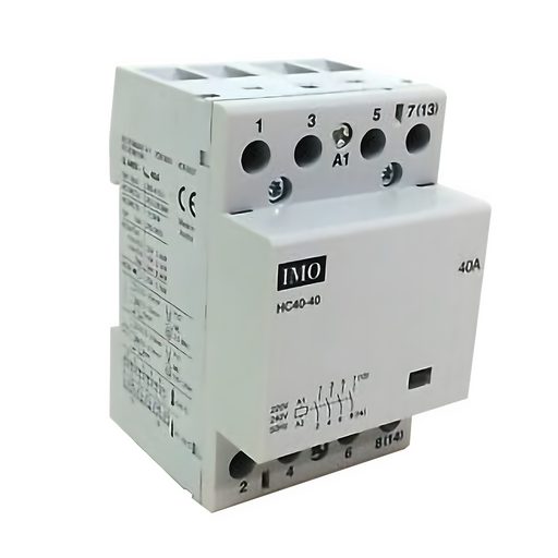 IMO N/O 40A 230V Four Pole Contactor & Suppressor