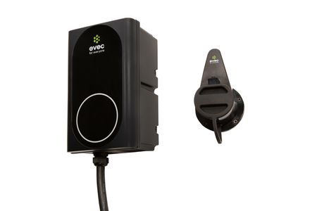 Evec 7.4kW EV Charger Single Phase Tethered Cable (VEC03)