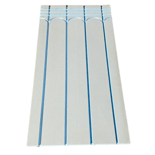 ProWarm™ LoFlo Insulated Backer Board - Cement Coated - Routed - XPS