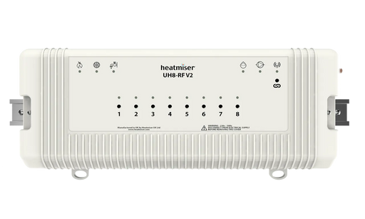 Heatmiser UH8-RF Wiring Centre - 8 Zone