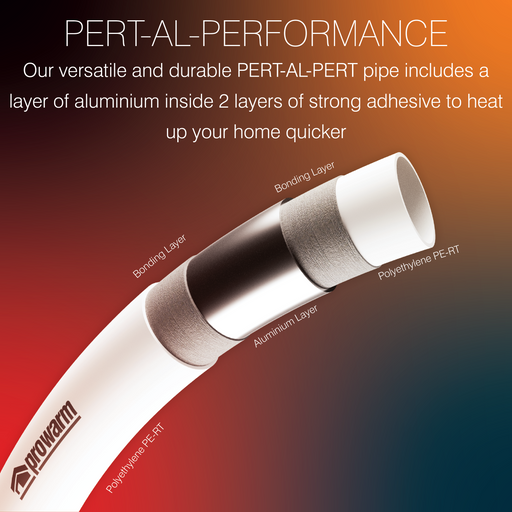 ProWarm™ Pert-Al-Pert Pipe 16mm