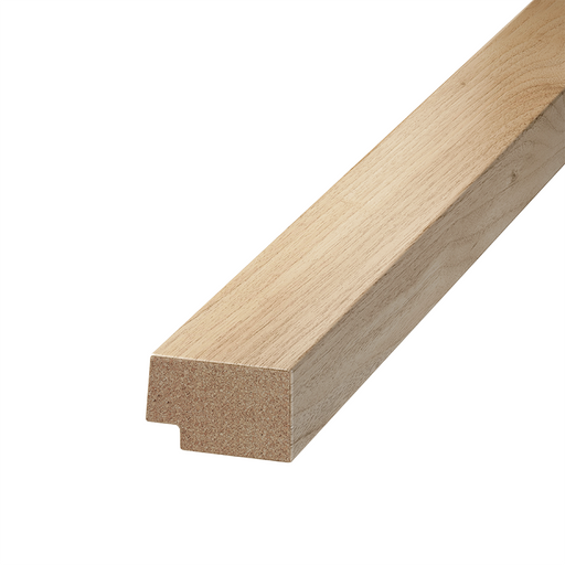 ProWarm™ Slatted Wood Wall Panel End Cap (Grooved)