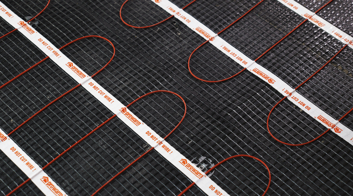 Affordable electric underfloor heating