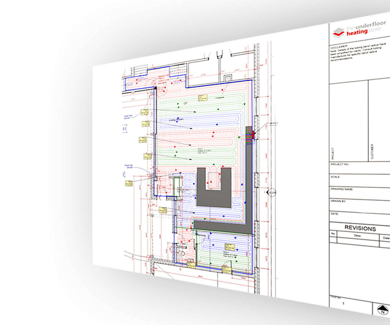 Get a free underfloor heating design