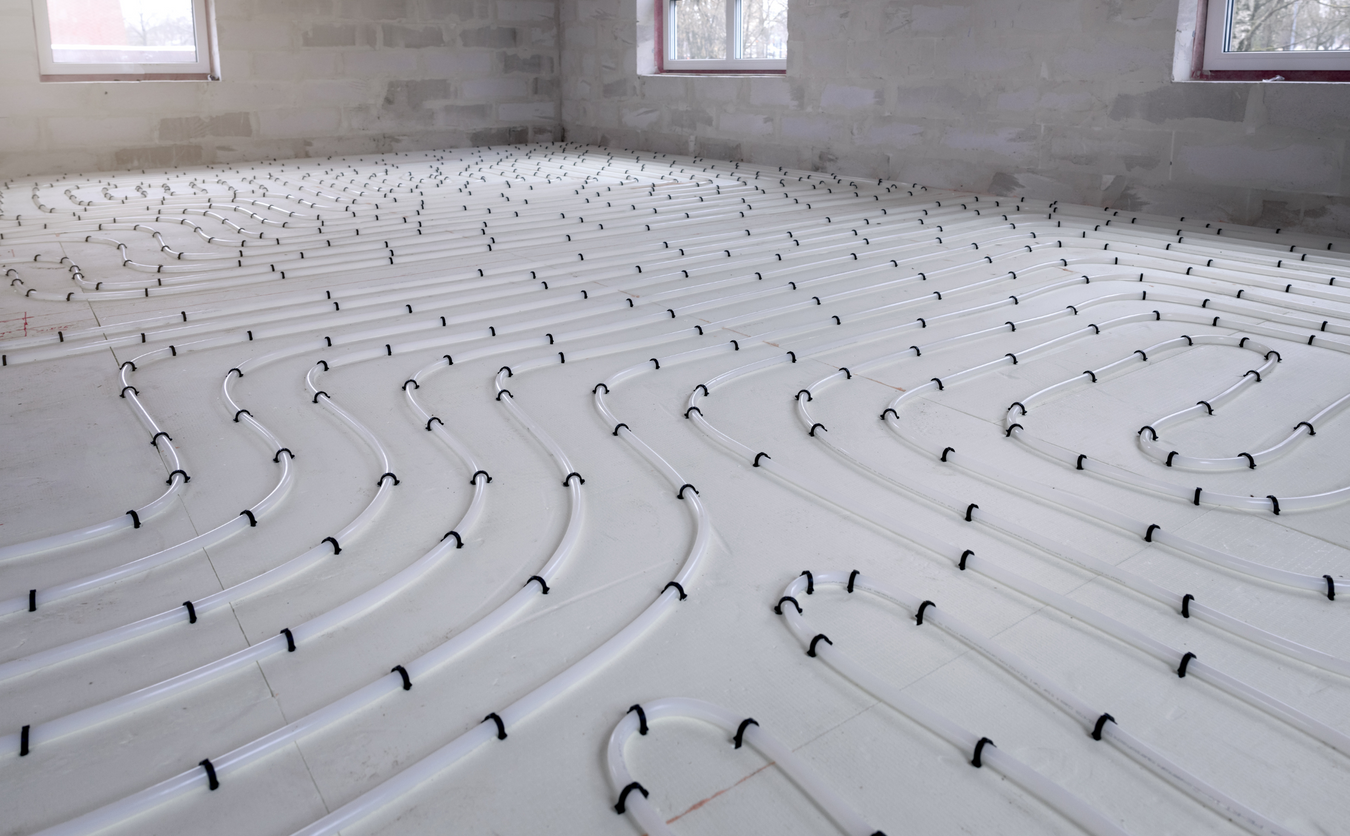 Durable water underfloor heating systems